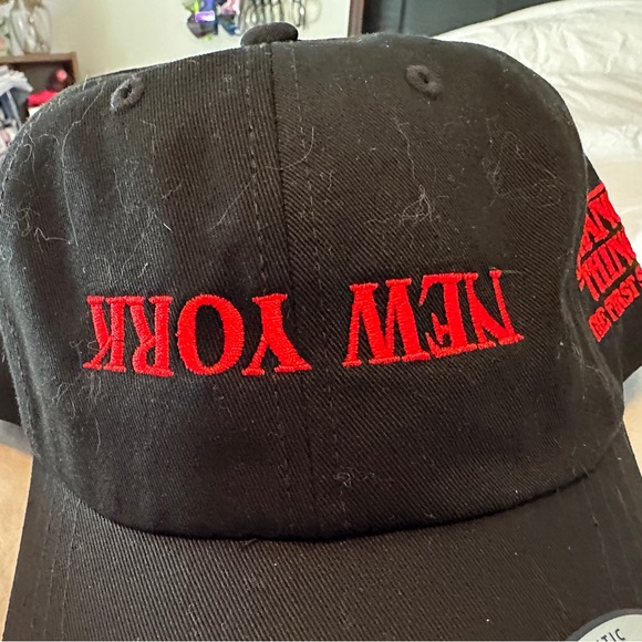 Black New York Cap & Sock- Stranger Things “The 1st Shadow”- Broadway in NYC - Picture 4 of 6